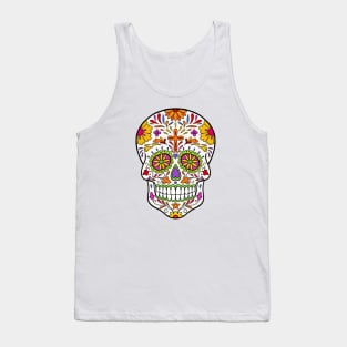 Sugar Skull Art Tank Top